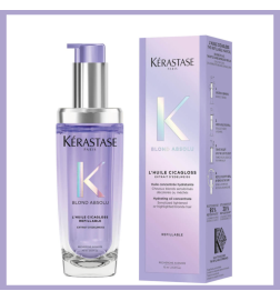 KÉRASTASE - HUILE CICAGLOSS RICARICABILE (75ml) Olio idratante per capelli