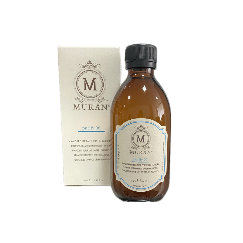 MURAN - PURIFY 06 Shampoo (250ml) Shampoo purificante anti forfora MURAN - PURIFY 06 Shampoo (250ml) Shampoo purificante anti forfora