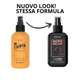 KEMON - HAIR MANYA - ADRENALINE (200ml) Spray Fissante No gas