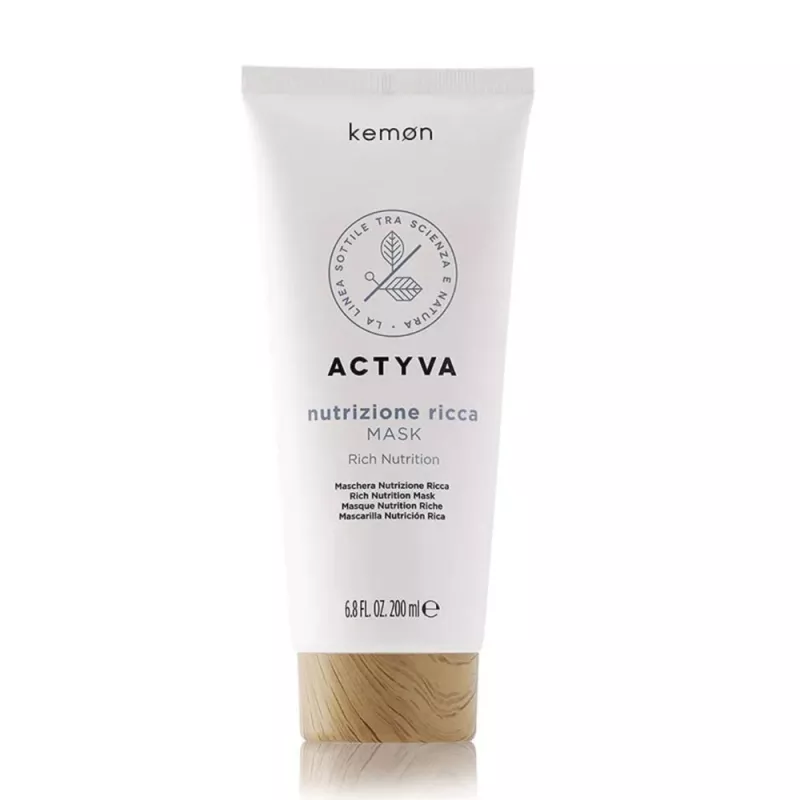 KEMON - Actyva Nutrizione Ricca Mask (200ml) Maschera nutriente Ricca