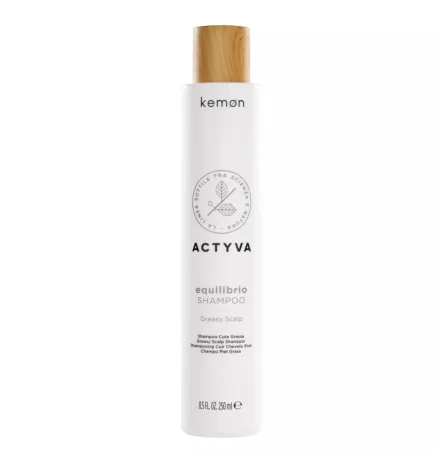 Kemon - Actyva Equilibrio Shampoo (250ml) Shampoo cute grassa