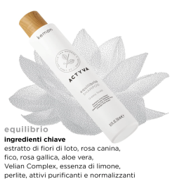 Kemon - Actyva Balance Shampoo (250ml) Shampoo skin fat