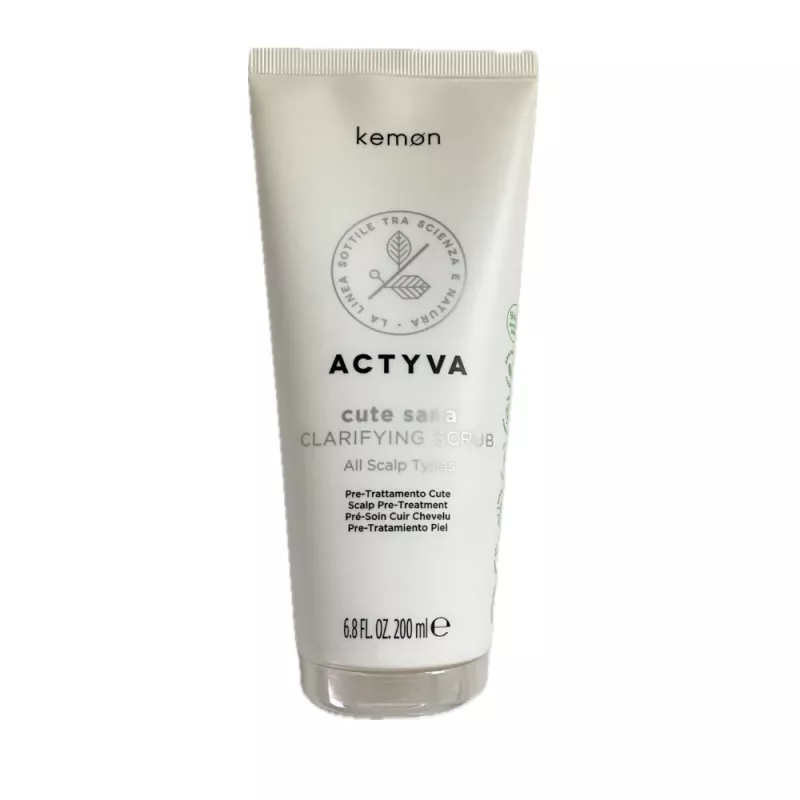 Kemon - Actyva Cute Sana Clarifying Scrub (200ml) Pre-trattamento cute Kemon - Actyva Cute Sana Clarifying Scrub (200ml) Pre-trattamento cute