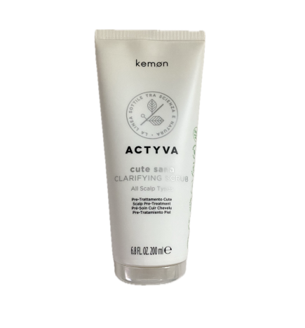 Kemon - Actyva Cute Sana Clarifying Scrub (200ml) Pre-trattamento cute