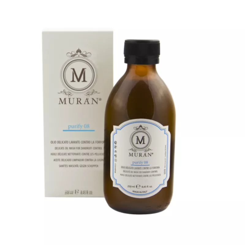 MURAN - PURIFY 08 OLIO LAVANTE (250ml) Olio lavante contro la forfora