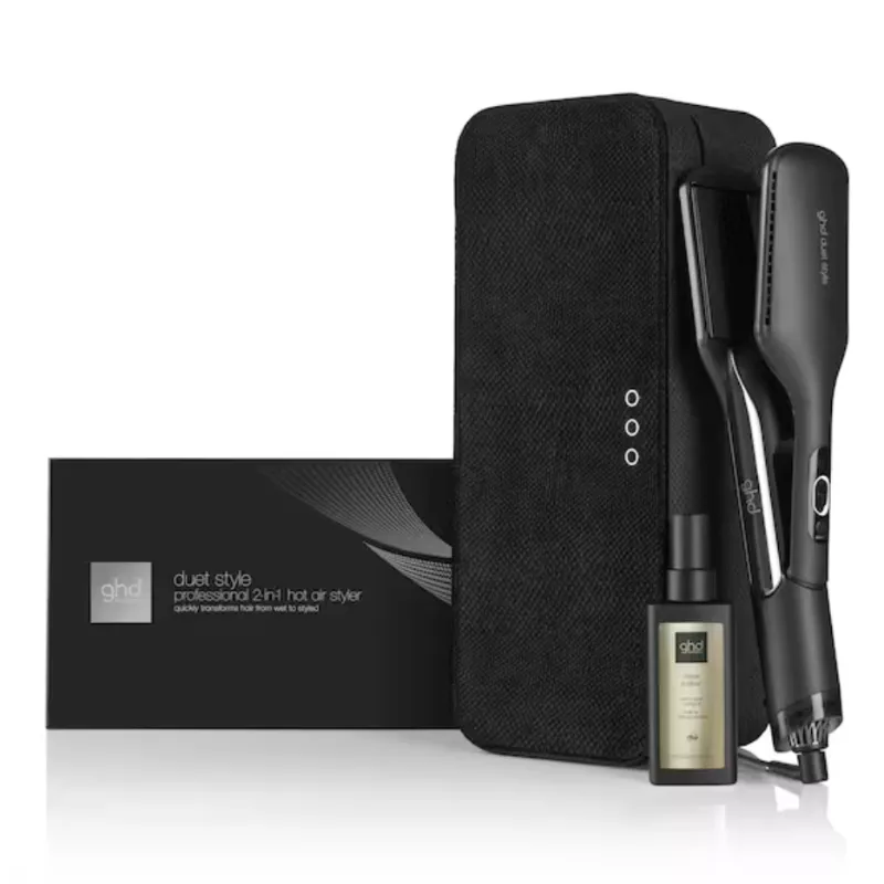 GHD - DUET STYLE BLACK - PIASTRA ASCIUGACAPELLI 2 IN 1 & GHD SLEEK TALKER GHD - DUET STYLE BLACK - PIASTRA ASCIUGACAPELLI 2 IN 1 & GHD SLEEK TALKER