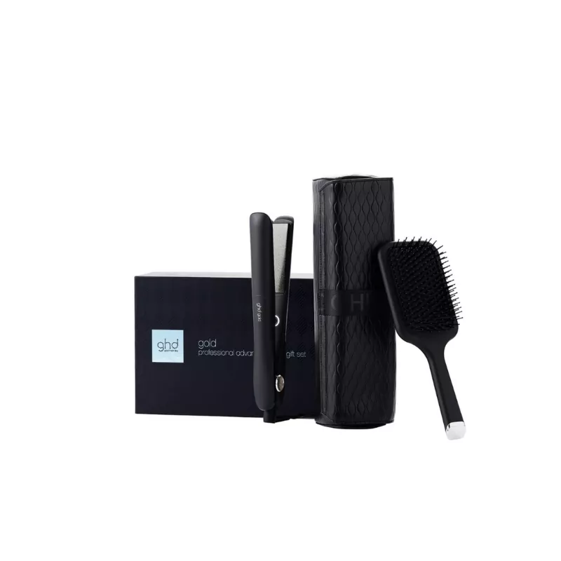 GHD - GOLD STYLER GIFT SET Piastra per capelli e paddle brush