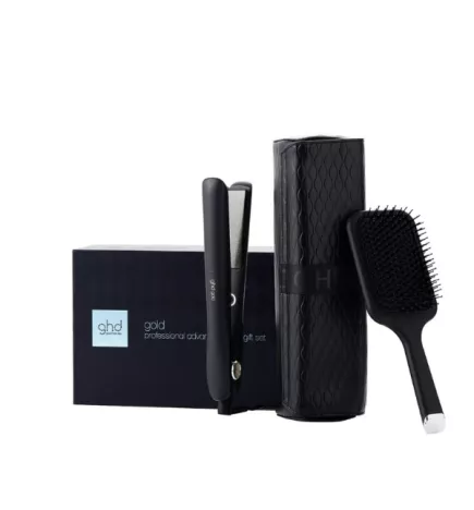 GHD - GOLD STYLER GIFT SET Piastra per capelli e paddle brush