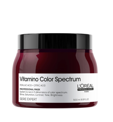 L'Oréal Vitamino Color Spectrum Mask (500ml) Maschera illuminante capelli colorati