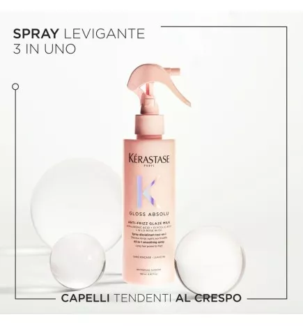 KÉRASTASE - GLOSS ABSOLU - SPRAY ANTI-FRIZZ GLAZE MILK (190ml) Spray levigante