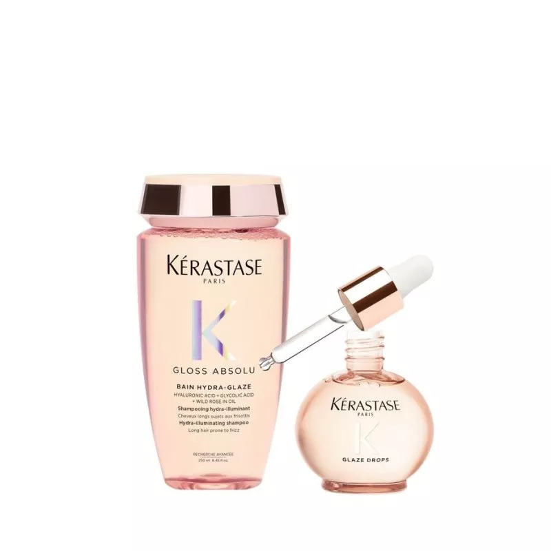 KERASTase - GLOSS ABSOLU - DUO HYDRA-GLAZE WATER (300ml) DROPS OIL (45ml) KERASTase - GLOSS ABSOLU - DUO HYDRA-GLAZE WATER (300ml) DROPS OIL (45ml)