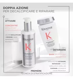 KÉRASTASE - PREMIERE ROUTINE PER CAPELLI DANNEGGIATI Concentrè 250ml - Bain 250ml