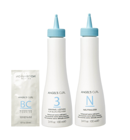 Milk Shake - No Inhibition Angel’s Curl Kit 3 (100ml) Permanente Extra dolce per capelli decolorati