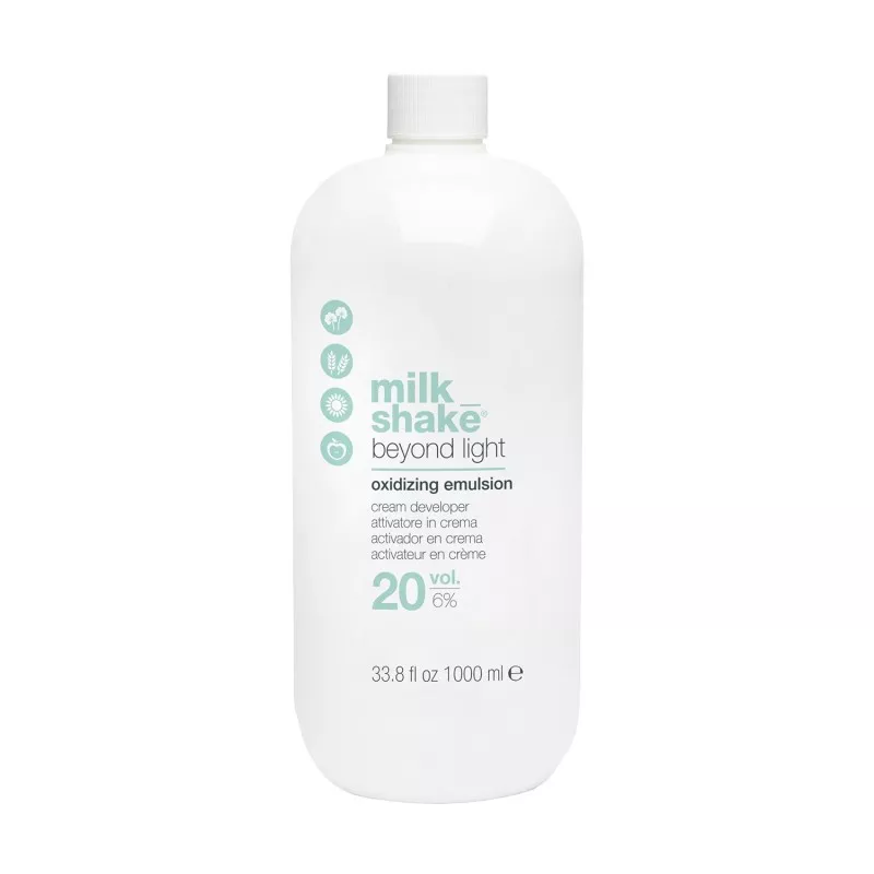 Milk Shake - Beyond Light Oxidizing Emulsion 20 Vol/ 6% (1000ml) Emulsione ossidante Milk Shake - Beyond Light Oxidizing Emulsion 20 Vol/ 6% (1000ml) Emulsione ossidante