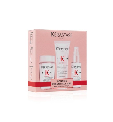 KÉRASTASE - GENESIS KIT Bain Hydra-Fortifiant + Fondant Renforcateur + Defense Thermique