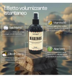 MAEKO' - Blackgel Marinos (250ml) Spray Volumizzante Sale Marino