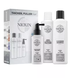 NIOXIN - SISTEMA 1 - Kit Trifasico Shampoo + Balsamo + Trattamento