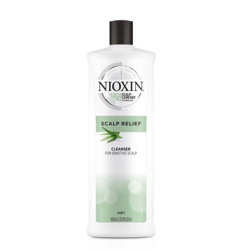 NIOXIN - Scalp Relief Cleanser Shampoo for Sensitive (1000ml) Shampoo anticaduta