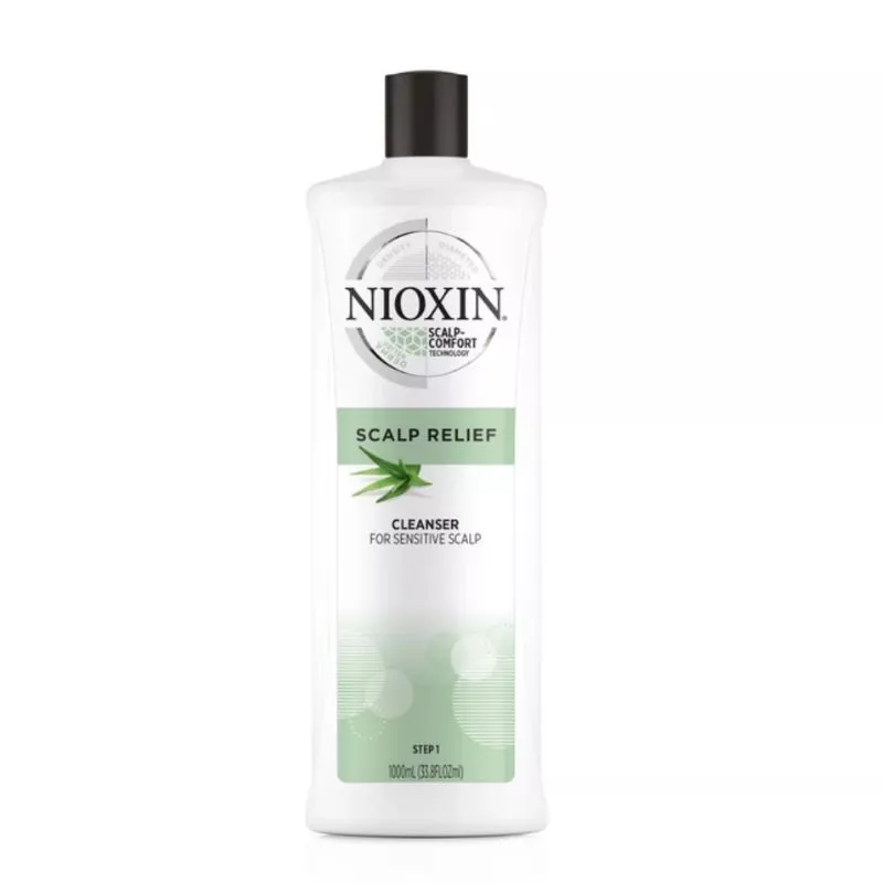 NIOXIN - Scalp Relief Cleanser Shampoo for Sensitive (1000ml) Shampoo anticaduta