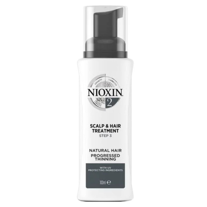 Nioxin - System 2 Leave In Treatment (100ml) Trattamento capelli naturali con assottigliamento