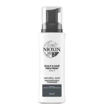 Nioxin - System 2 Leave In Treatment (100ml) Trattamento capelli naturali con assottigliamento