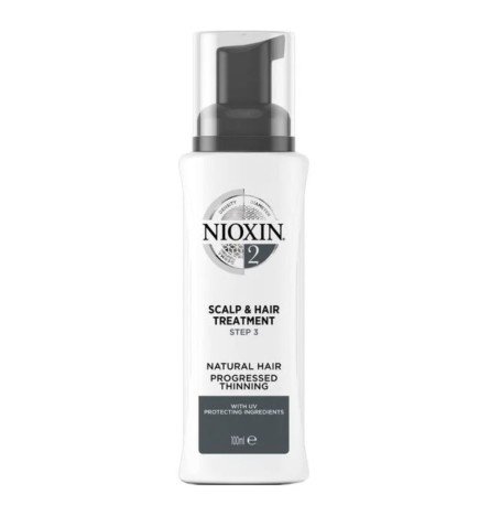 Nioxin - System 2 Leave In Treatment (100ml) Trattamento capelli naturali con assottigliamento