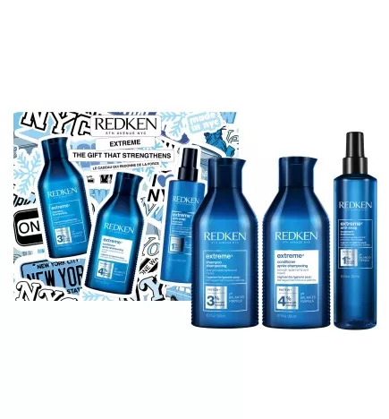 REDKEN - EXTREME SET SHAMPOO + BALSAMO + CAT (200ml) Set per capelli danneggiati