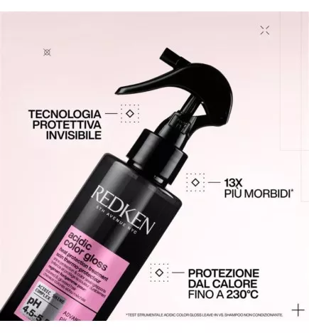 REDKEN - ACIDIC COLOR GLOSS LEAVE-IN (190ml) Spray protettivo
