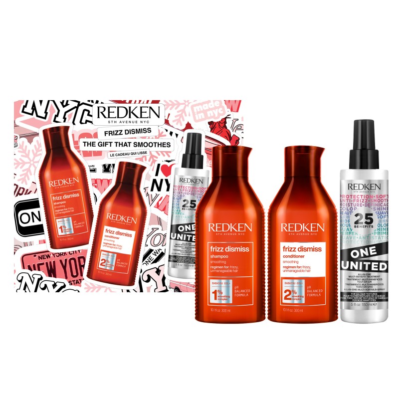 REDKEN - FRIZZ DISMISS TRIO NATALE anti crespo