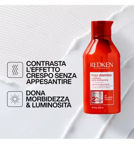 REDKEN - FRIZZ DISMISS Conditioner (300ml) Balsam anti crespo