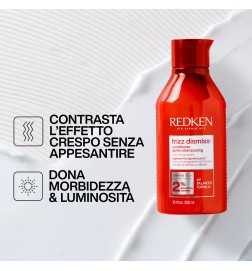 REDKEN - FRIZZ DISMISS SHAMPOO e BALSAMO (300ml) Shampoo e balsamo anti crespo