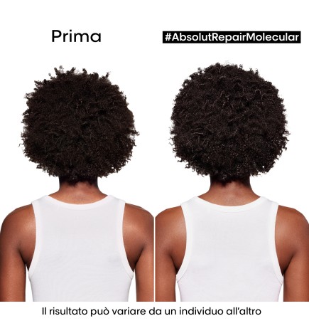 copy of L'OREAL - ABSOLUT REPAIR MOLECULAR KIT GLACIAL UTOPIA - Two hair damaged
