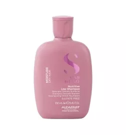 Alfaparf - Semi di lino Moisture Nutritive Low Shampoo Delicato(250ml) Shampoo Nutriente per Capelli Secchi