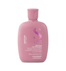 Alfaparf - Semi di lino Moisture Nutritive Low Shampoo Delicato(250ml) Shampoo Nutriente per Capelli Secchi