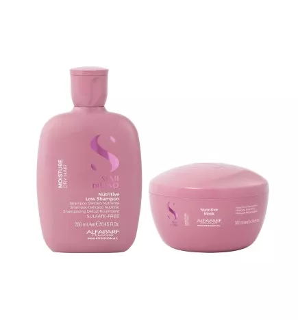 Alfaparf - Semi di Lino Duo Set Moisture - Per capelli secchi: Shampoo & Maschera