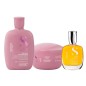 Alfaparf - Set Semi di Lino Nutritive Low Shampoo e Maschera + Cristalli Liquidi