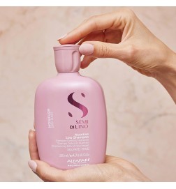 Alfaparf - Set Semi di Lino Nutritive Low Shampoo e Maschera + Cristalli Liquidi