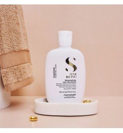 Alfaparf - Set Illuminante Semi di Lino Diamond Illuminating Low Shampoo, Mask e Cristalli Liquidi