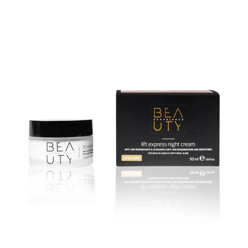 Emmebi Italia - Beauty Experience Lift Express Night Cream (50ml) Crema viso notte anti-age rigenerante e levigante