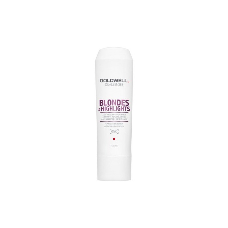 GOLDWELL - DUALSENSES - BLONDES & HIGHLIGHTS - ANTI-YELLOW Conditioner (200ml) Balsamo anti giallo