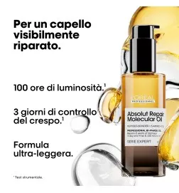 L’Oréal Professionnel Absolut Repair Molecular Olio Bifasico (90ml) Olio ristrutturante