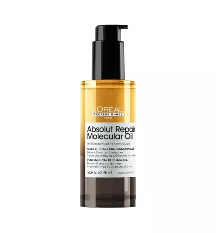 L'OREAL - ABSOLUT REPAIR MOLECULAR OLIO BIFASICO (90ml) Olio bifasico