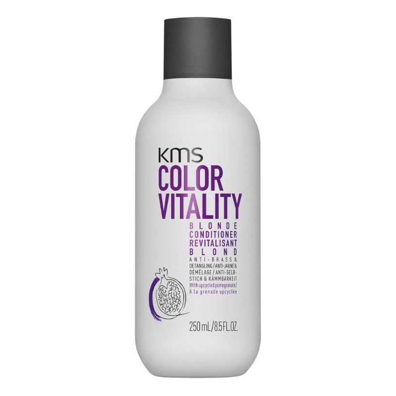 KMS CALIFORNIA - COLORVITALITY - BLOND CONDITIONER (250ml) Anti-Yellow Balsam