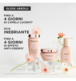 KÉRASTASE - GLOSS ABSOLU FRIZZ-GLAZE CREAM (250ml) Crema per lo styling anti-crespo per capelli spessi e crespi.