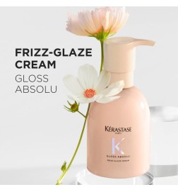 KÉRASTASE - GLOSS ABSOLU FRIZZ-GLAZE CREAM (250ml) Crema per lo styling anti-crespo per capelli spessi e crespi.