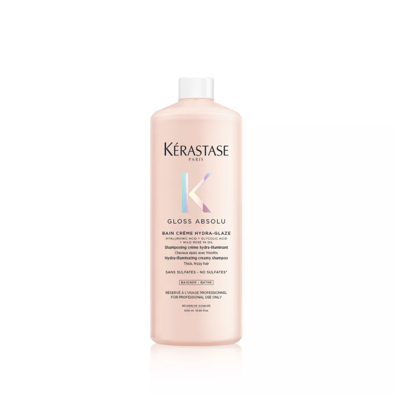 KÉRASTASE - GLOSS ABSOLU - BAIN CREME HYDRA-GLAZE (1000ml) Shampoo cremoso idra-illuminante KÉRASTASE - GLOSS ABSOLU - BAIN CREME HYDRA-GLAZE (1000ml) Shampoo cremoso idra-illuminante