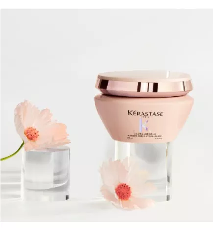 KÉRASTASE - GLOSS ABSOLU - MASQUE CREME HYDRA-GLAZE (200ml) Maschera idra-nutriente