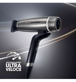 GHD - SPEED PHON IONICO NERO METALLIZZATO