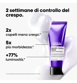 L'Oreal Professionnel - Keratin Alpha Sleek Smooth Transformer (200ml) Trattamento anticrespo disciplinante