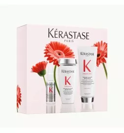 KÉRASTASE - PREMIERE TRIO RIPARATORE - Filler 90ml - Bain 250ml - Fondant Fluidité 250ml